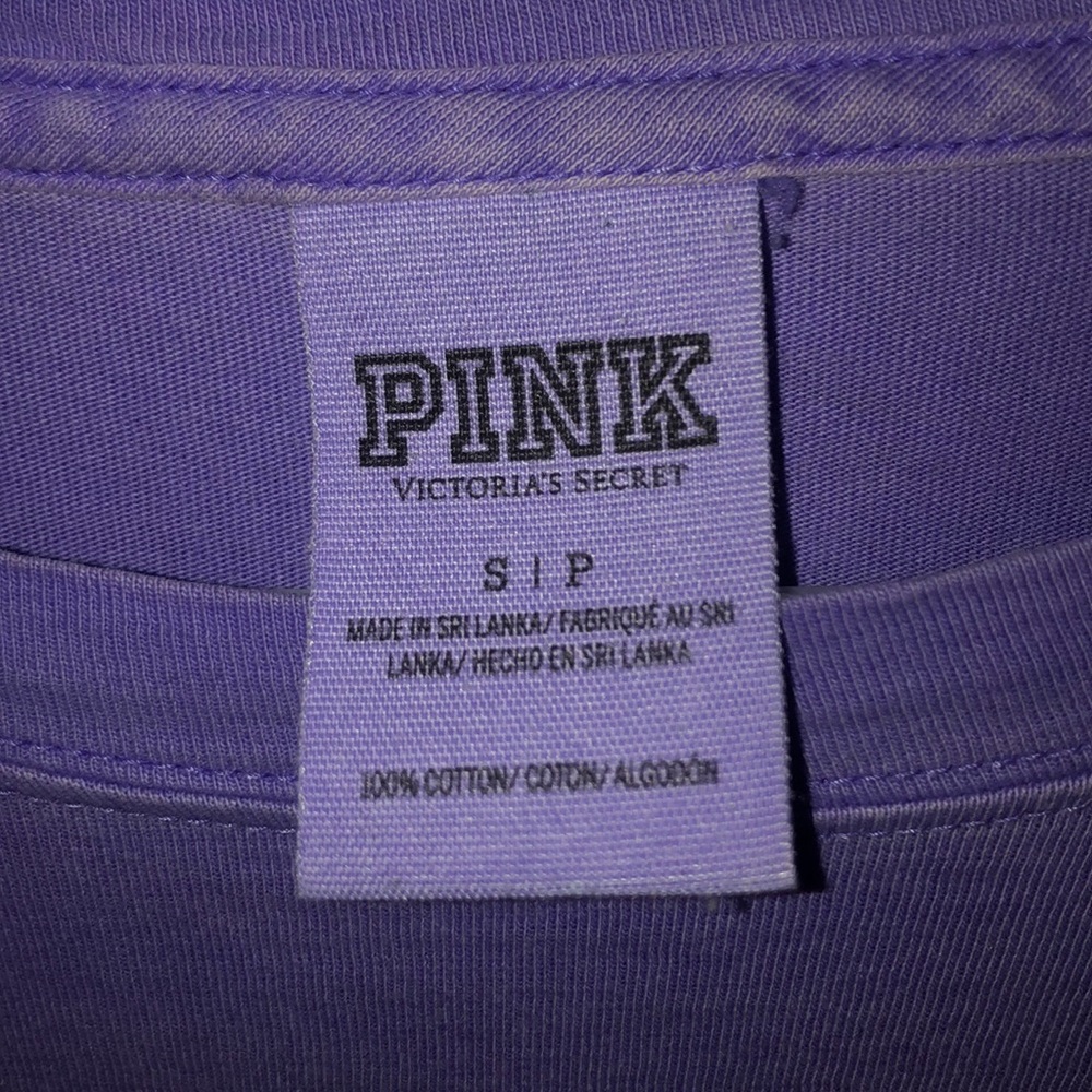 Pink by Victoria’s Secret lilac long sleeve shirt - Picture 3 of 3